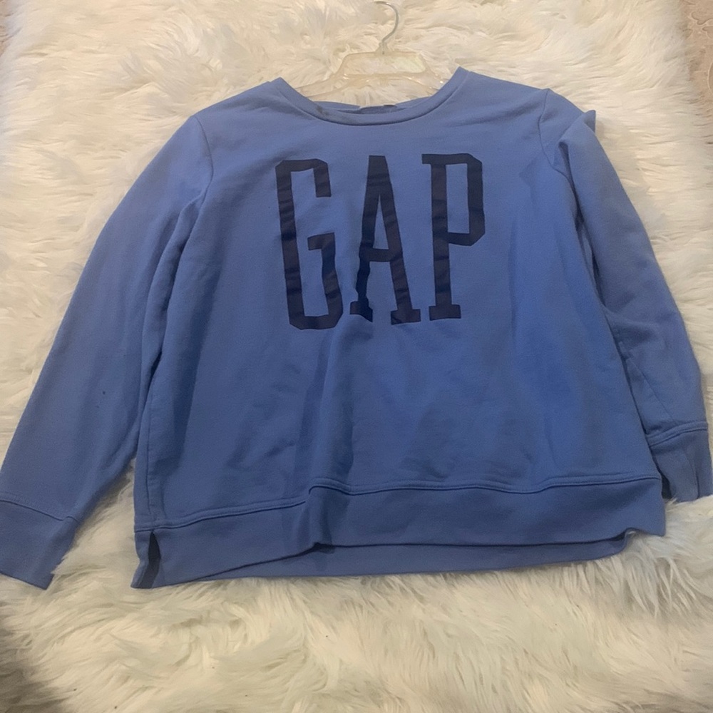 Unisex Blue Gap Logo Sweatshirt (US Size 12)